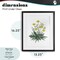 Stupell Industries Dandelion Flower Illustration Framed Print Under Glass, design by Cecilia Battaini